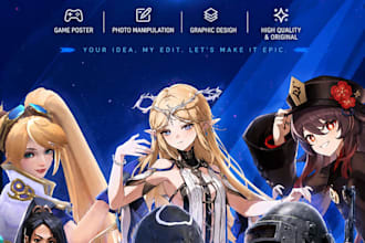 professionally edit game character design