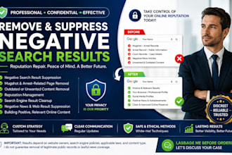 remove mugshots delete negative links news arrests records and google search