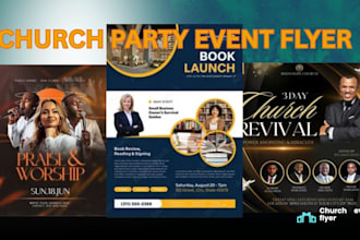 design exceptional church worship flyer party event flyer podcast postcard ig fb