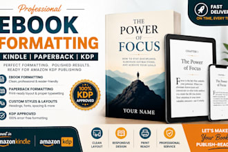 do book formatting kindle ebook format paperback  amazon kdp ebook formatting
