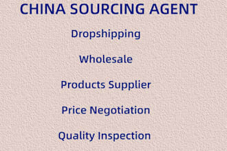 be china 1688 product sourcing agent and dropshipping expert