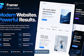 framer website develop framer website design framer developer framer website