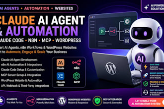 claude n8n ai agent claude code wordpress website  n8n ai automation claude mcp