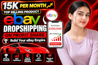 ebay dropshipping on profit share