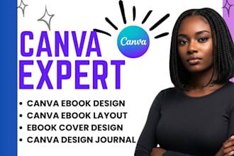 design canva ebook, ebook layout, cover, journal and workbook