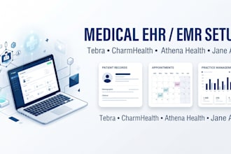 setup tebra charmhealth jane app and telehealth ehr emr