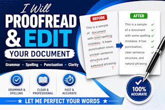 professionally proofread your book for grammar and clarity
