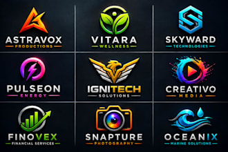 design modern brand logo redesign, refresh full brand identity, branding kit