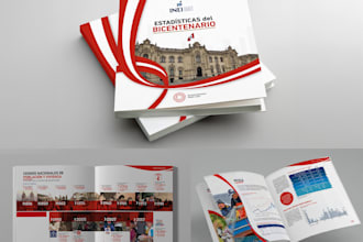 design professional books, brochures and reports