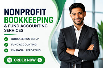 set up nonprofit bookkeeping and fund accounting system