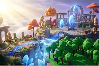 create custom roblox 3d models, props, buildings and game assets