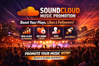 create email campaign ads to promote soundcloud music promotion