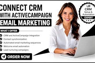 connect your CRM leads with activecampaign email marketing automation