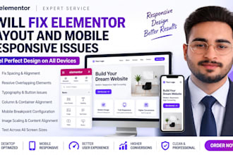fix elementor mobile responsive and layout issues