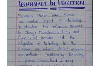 provide handwriting, typing and copy paste services