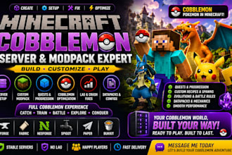 create fix cobblemon server modpack quest minecraft server forge fabric neoforge