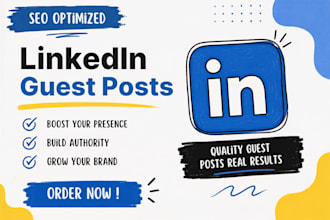 publish an aeo optimized indexed linkedin guest post for SEO