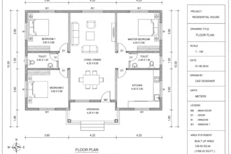 create 2d cad drawings