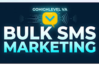 send SMS mass ghl text blast to contact list, send bulk SMS