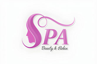 do create cosmetics, makeup, beauty, salon and spa logo design