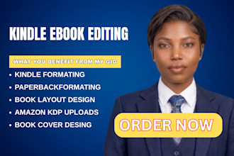 format and edit your kindle ebook for amazon KDP