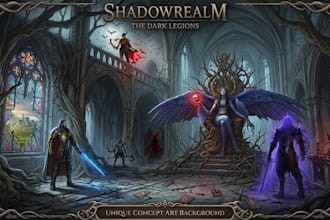draw fantasy illustrations, concept art, and card game art