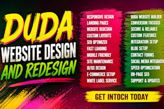 design duda website redesign duda website builder duda landing page white label