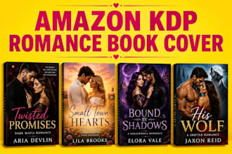 design romance book cover design amazon kdp book cover design ebook cover design
