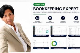 do accounting and bookkeeping in quickbooks online, xero and zoho books