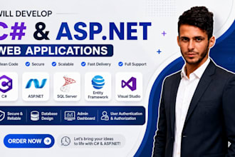 develop a custom c sharp and asp dotnet web application