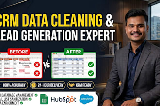 clean, format, deduplicate, and standardize your excel data for CRM