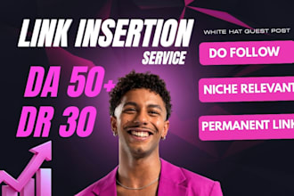 do link insertion service on niche relevant seo articles