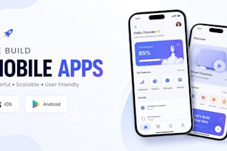 develop full ios and android mobile apps