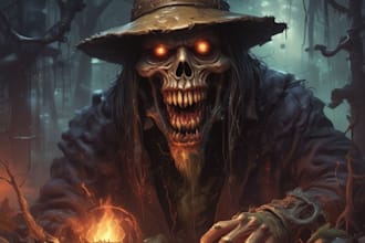 write horror stories with fantasy and magic