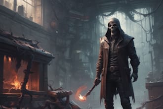 create haunting fantasy stories that terrify