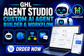 ghl agent studio ghl custom ai agent builder gohighlevel custom ai ghl workflow