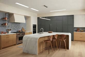 do custom 2d kitchen layout cabinet elevation and vanity drawing with 3d render