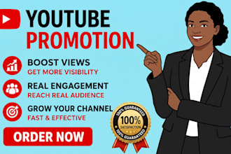 boost your youtube views and USA short video promotion