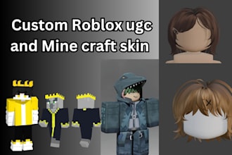 create custom minecraft skin roblox ugc accessories