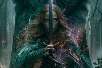 design a premium fantasy book cover and kindle ebook cover