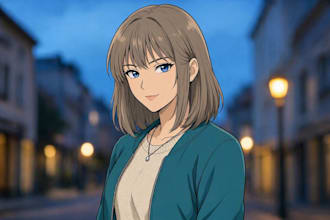 draw commission into anime or manga style art