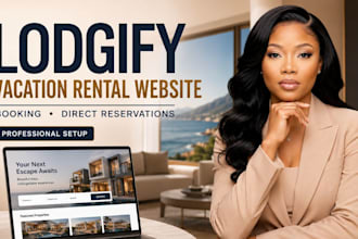build vacation rental booking website, direct booking with lodgify