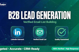 build b2b lead list with ceo contact and company data