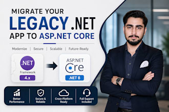 migrate your legacy dot net framework app to asp net core