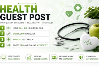publish health guest posts on high da health blogs