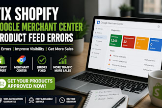 fix shopify google merchant center product feed errors