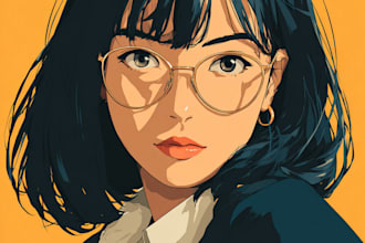 draw your couple photo as anime artwork