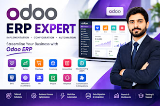 implement, configure and optimize odoo erp for your business
