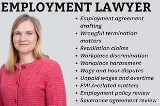 labor and employment attorney in fl,ca for contract review, wrongful termination