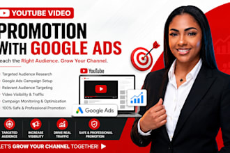 promote your youtube video with google ads for organic channel growth and views